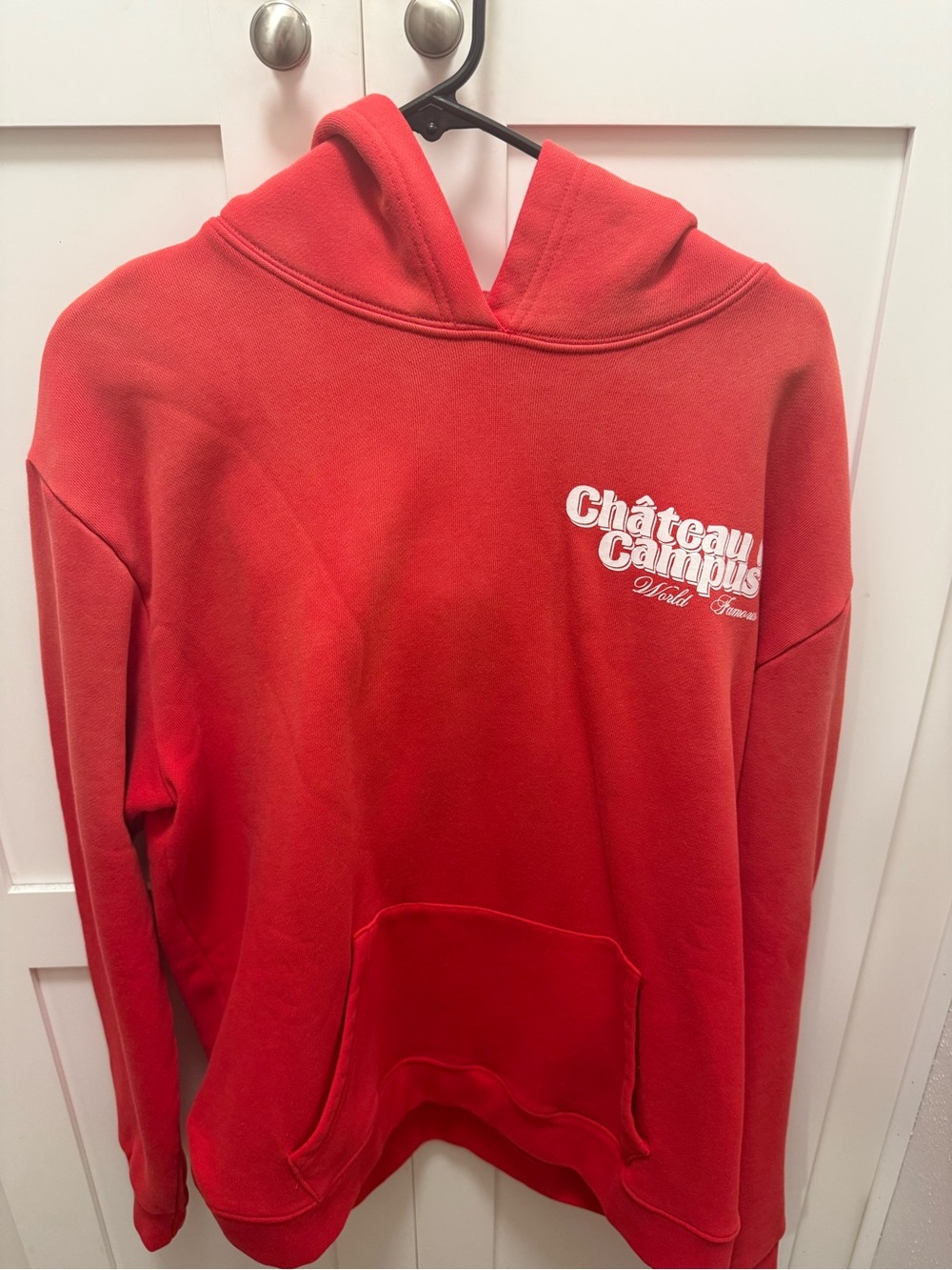 Château Campus Red Pullover Hoodie